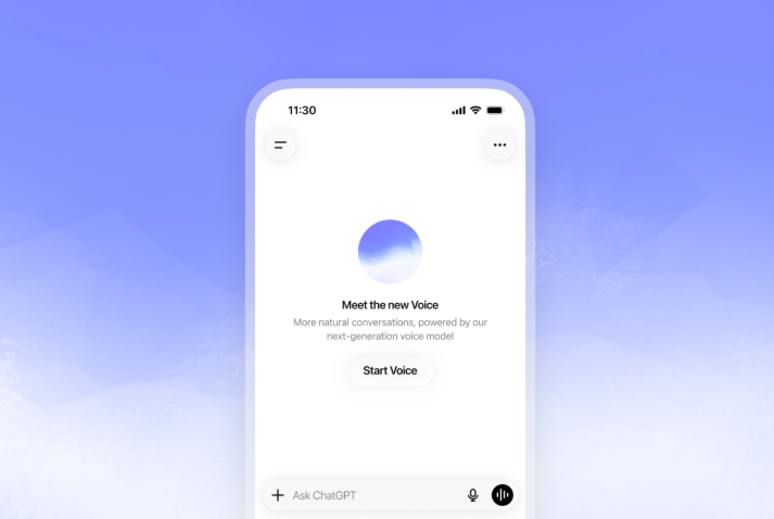 OpenAI发布全新ChatGPT语音体验，架构跃迁交互升级